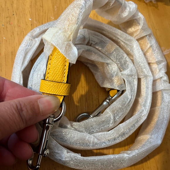 Coach Replacement Straps Brand New, Price is for One Strap Yellow & Red Orange - Picture 8 of 8